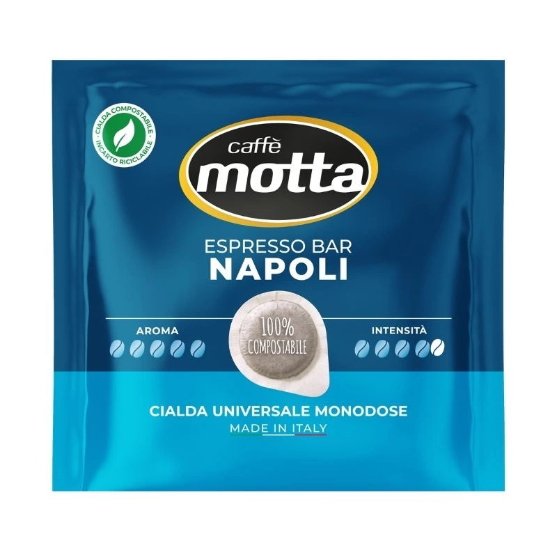 Caffè Motta - Espresso Bar Napoli - ESE Compostable Pod 44 mm - 50 pods
