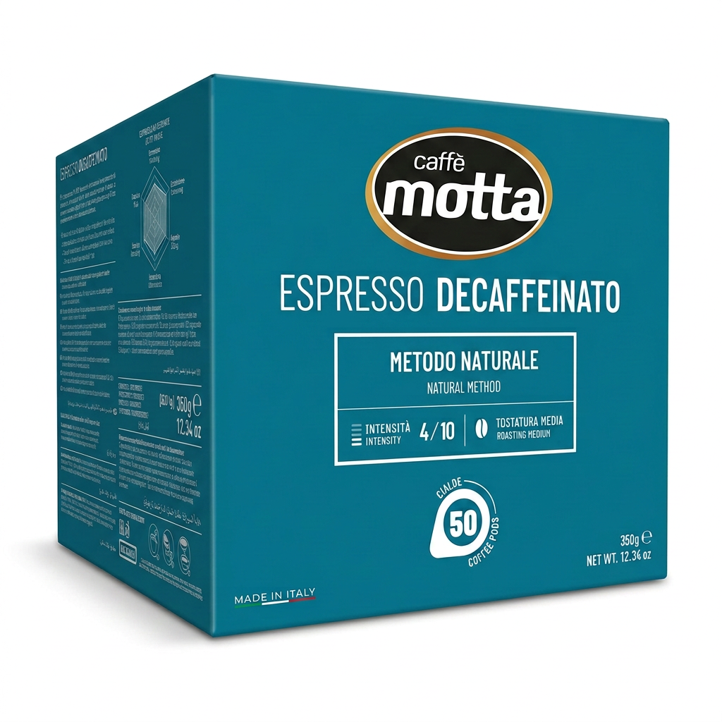 Decaf box matched to Cremoso sizing