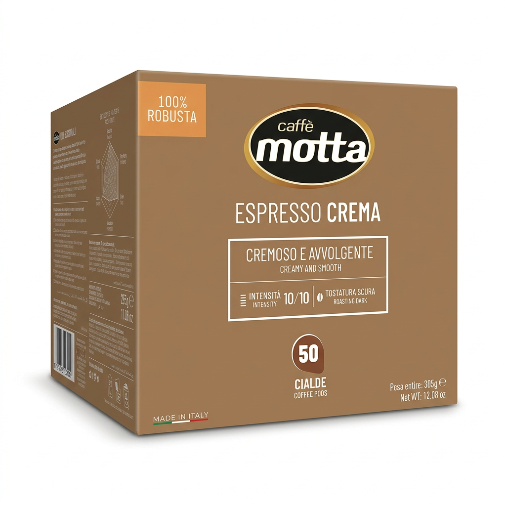 Espresso Crema 50-pod box